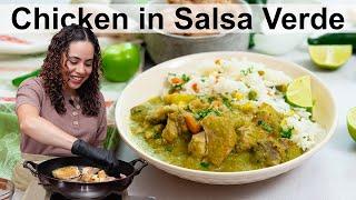 Quick & Delicious Chicken in Salsa Verde Recipe | Must-Try! Chicken Recipe