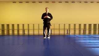 Vision Martial Arts: Kicking Combination #9 - Crescent Kick Combination
