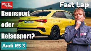 Audi RS 3: Kann er die RS-Ehre retten? - Fast Lap | auto motor und sport