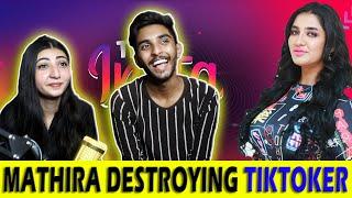 REACTION TO MATHIRA DESTROYING TIKTOKERS 