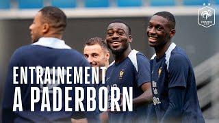 Les Bleus se préparent à Paderborn