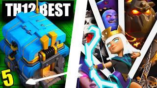 Top 5 TH12 Attack Strategy After Summer Update (2025) | Town Hall 12 Best Attack Strategies