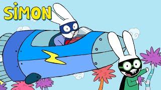  Robot Chaos! Simon, Ferdinand, and Nini vs Professor Wolf  Simon | Full episodes Compilation 1hr