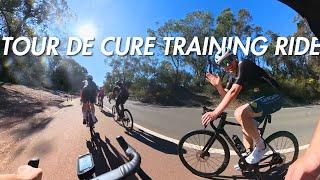 This cycling club WON'T STOP RIDING till they CURE CANCER | TdC Training Ride