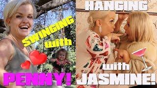 VLOG: Swinging with PENNY & Hanging with JASMINE!