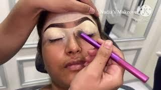 Reception bridal Makeup tutorial Nadia’s Makeover