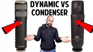 Dynamic or Condenser Mic for Podcasting?