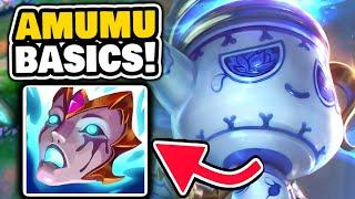 AMUMU Jungle BASICS for NOOBS like LUDWIG jk he hit plat, but is bald now.