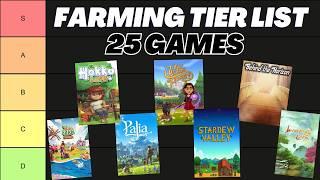 Farming Tier List | Rating 25 farming games across all platforms!