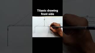 @bicky art academy.                     #shorts #art #drawing #titanic