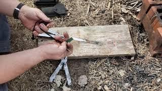 Making a great scraper for your ferro rod.