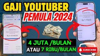 Berapa Gaji Youtuber Pemula 2024? Jangan Kaget, Jangan Nangis, Ini Faktanya