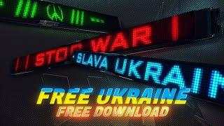  Free Animated Overlays to Support Ukraine for Twitch Streamers & YouTubers