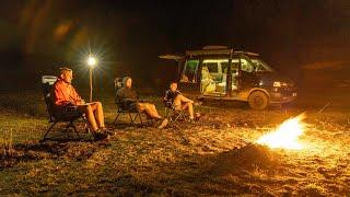 Camping in the Remote Mountains of Albania 