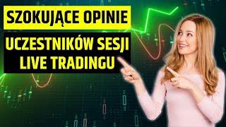 Opinie osób uczestniczących w Mentoringu i Sesjach Live Tradingu