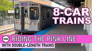 Why the CTA Pink Line ran trains TWICE their normal length