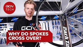 Why Do Bicycle Wheel Spokes Cross Over? | GCN Tech Clinic #AskGCNTech