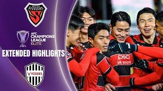 Pohang Steelers vs. Vissel Kobe: Extended Highlights | AFC Champions League | CBS Sports Golazo