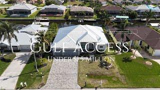 Luxurious & Spacious Gulf Access New Construction Home For Sale in Beautiful Cape Coral, FL