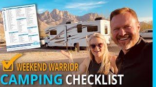 Class C RV Tour &  Free Camping Checklist