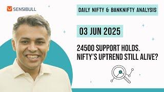 NIFTY & BANK NIFTY Analysis for Tomorrow | Stock Market Outlook | 03 June 2025, Tuesday