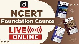 NCERT Foundation Live Online Course | Drishti IAS English