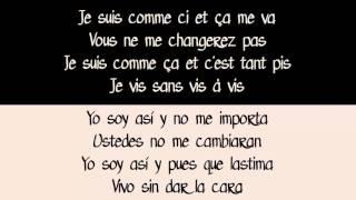 Zaz -  Comme ci, comme ça CON LETRA (Español-Frances)