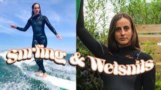 Testing out SRFACE wetsuits! (SURFING VLOG, REVIEW + DISCOUNT CODE)