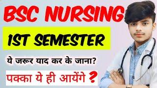 BSC NURSING 1st semester important questions 2024 bsc nursing 1st semester anatomy physiology