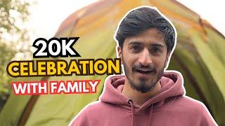 20K  subscribers ki celebration  poori family k sath | Family vlog in a village of Kashmir.