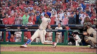 Bryce Harper - Complete video at bat - The NLCS Winning Home Run (10-23-22) 