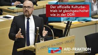 Dr. Tillschneider: Der offizielle Kulturbetrieb ist gleichgeschaltet wie in der DDR!