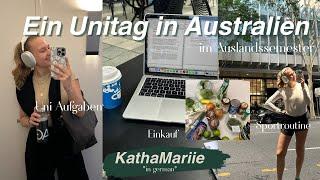 Ein Unitag in Australien im Auslandssemester VLOG I KathaMariie