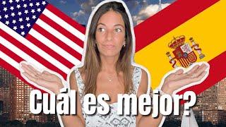  EMIGRAR A ESPAÑA  vs EMIGRAR A ESTADOS UNIDOS  - Cuál Es Mejor?