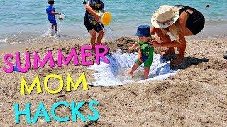 SUMMER MOM HACKS  |  SUMMER MUM HACKS  |  BEACH HACKS