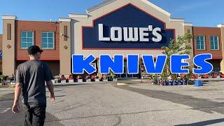 LOWE'S Shopping - 2023 Knife Selection