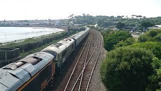 69006+69005 PATHFINDERS TOUR DEPARTING FROM PENZANCE ON MAZEY DAY