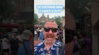 HAUNTED MANSION STRETCHING ROOM RETURNS TODAY!!
