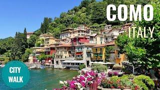 Como, Italy  4K - 60fps Walking Tour with captions | Virtual Walking Tour Como [May 2023]