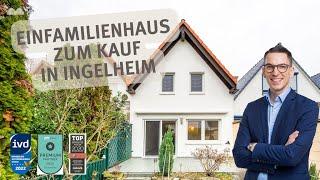 Vollständig RENOVIERT und BEZUGSFREI: Unterkellertes Einfamilienhaus zum Kauf in Ingelheim-West