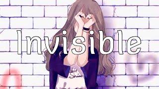 Invisible ||Nightcore|| Anna Clendening