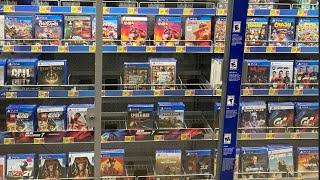 PlayStation 4 & PlayStation 5 Games at Walmart Strongsville Ohio October 2022