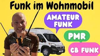 Funk im Wohnmobil - PMR, CB Funk und Amateurfunk im Vergleich + Reichweite