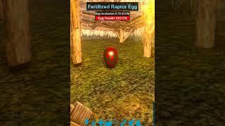 Baby raptor    egg hatch by #raptor #arkmobile #shorts