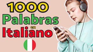 ¿Puedes Memorizar Las 1000 Palabras Más Usadas En Italiano?  Aprende a Hablar Italiano  Italiano