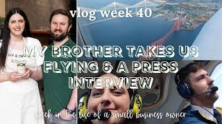 ANOTHER PRESS INTERVIEW! Candle Studio Vlog Week 40 | Small Business Vlog