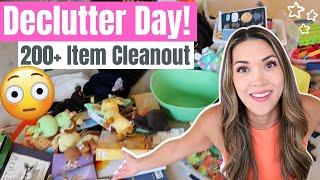 EXTREME DECLUTTER DAY   200+ Item Junk Room & Toy Declutter | Decluttering Journey Tips