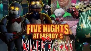 Five Nights at Freddy's VS Killer Klowns|FULL MOVIE| With @Drawing_Productions