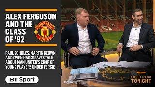 Fascinating discussion with Paul Scholes about Sir Alex Ferguson and the Class of '92