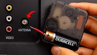 Put the Quartz Clock into the TV and all the channels in the world will be unlocked, Antenna Booster
